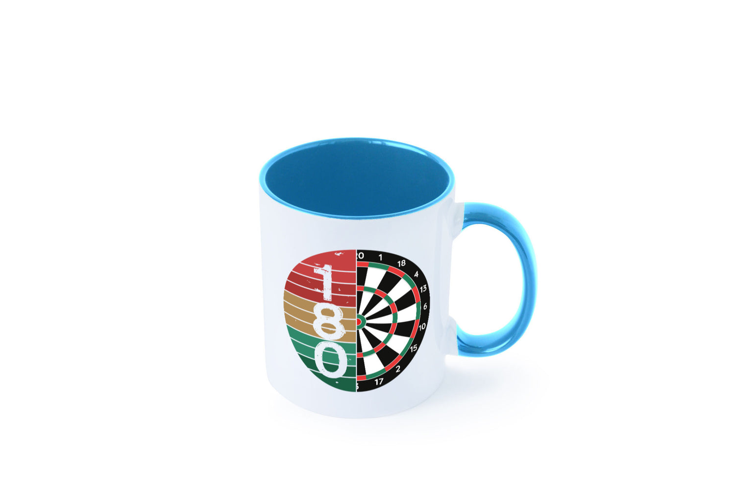 Dartsboard | Retro Dartspieler Kollege Freunde Geschenkidee Arbeit Kollegen