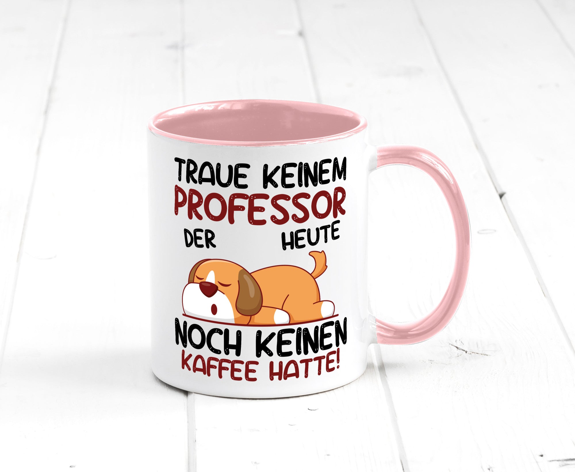 Traue keinem Professor | Uni Universität Geschenkidee Humor Tasse