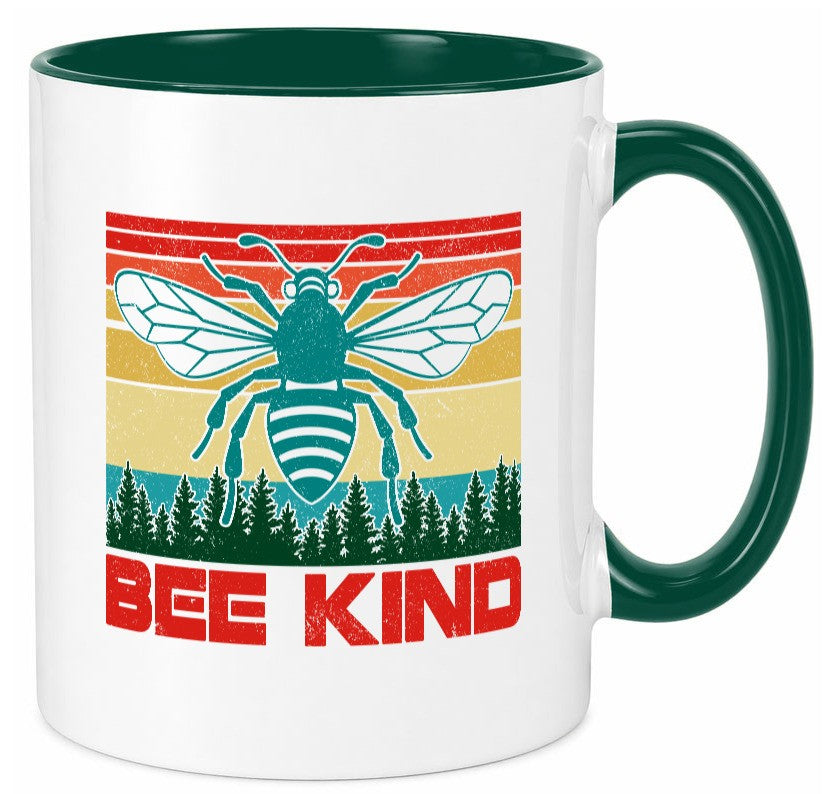 Bee kind | Bienen imker Bienenflüsterer v2 lustiger Spruch Geschenk Humor Tasse