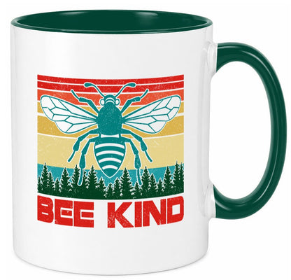 Bee kind | Bienen imker Bienenflüsterer v2 lustiger Spruch Geschenk Humor Tasse