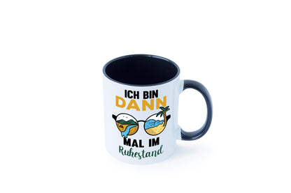 Bin dann mal im Ruhestand | Sonnenbrille Palme Meer lustig Jubiläum Geschenk