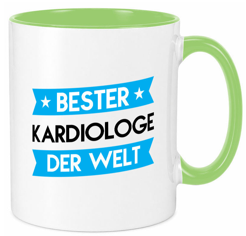 Bester Kardiologe | Kardiologie Geschenk Humor Geschenkidee lustiger Spruch Tasse