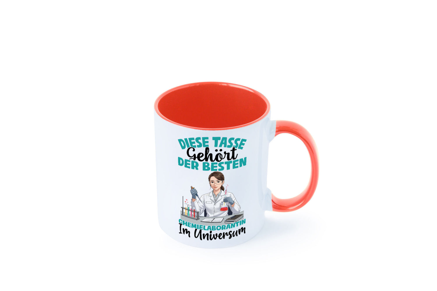 Im Universum: Chemielaborantin | Laborantin Chemie lustiger Spruch Geschenk