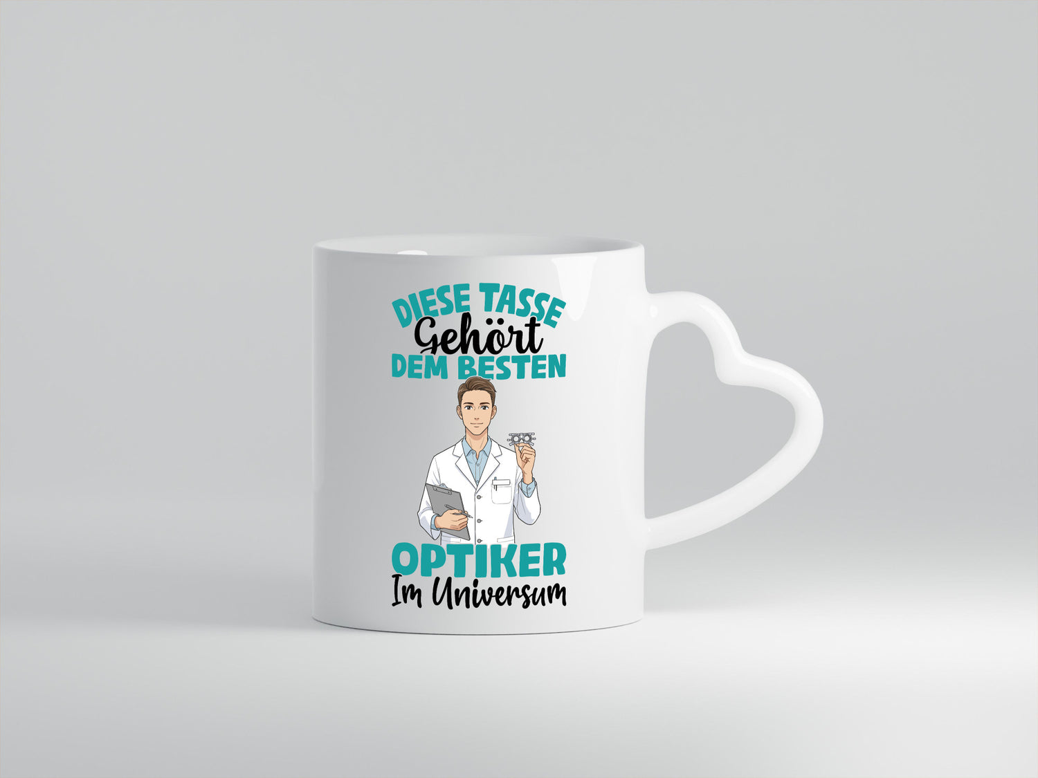 Im Universum: Optiker | Augenoptiker lustiger Spruch Geschenk Humor