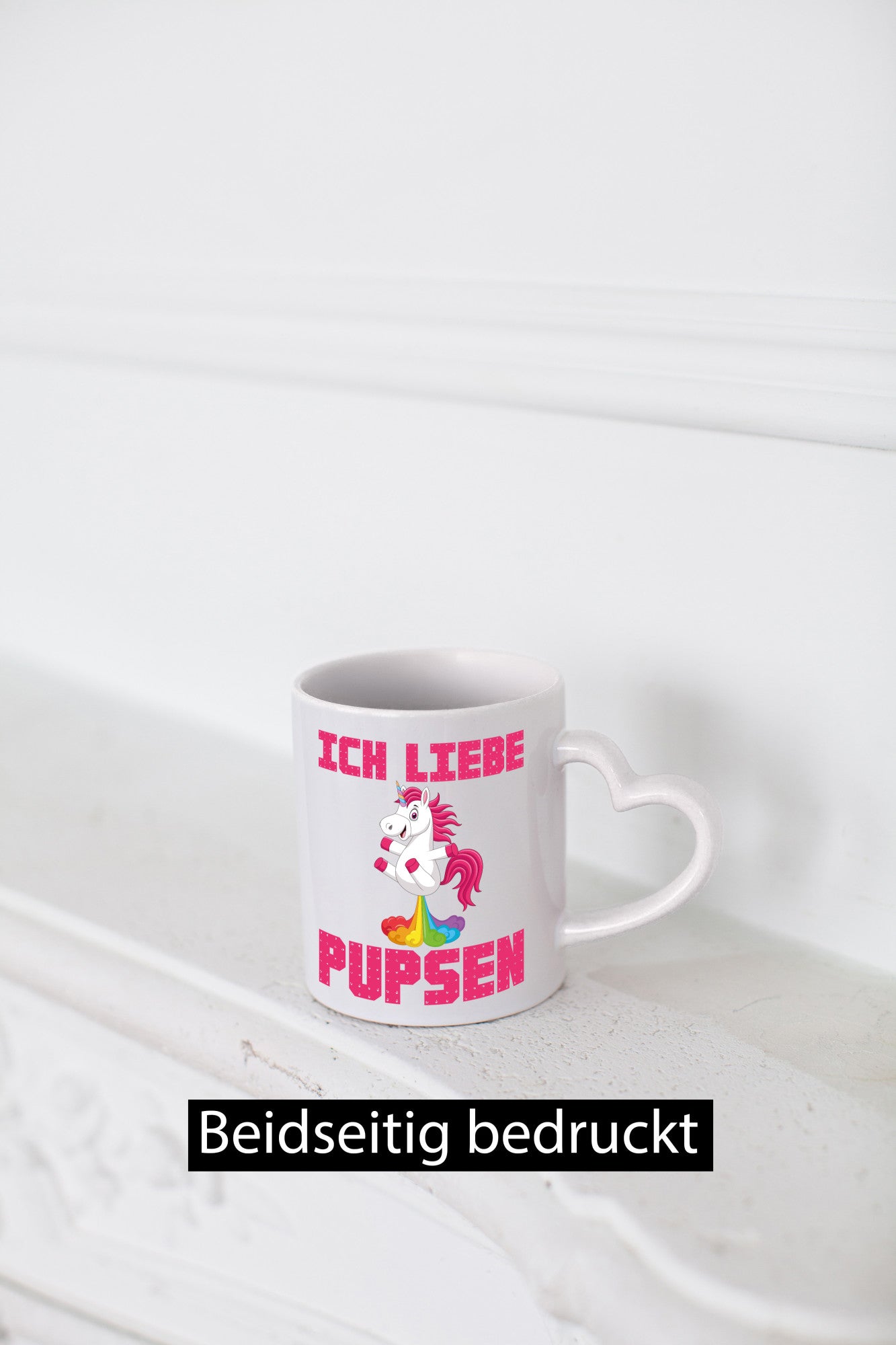 Ich liebe pupsen | Einhorn Pups lustiger Spruch Humor Geschenkidee Tasse