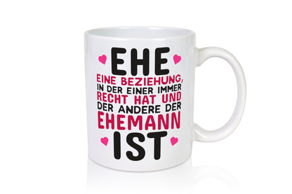 Ehepaar Spruch | Beziehung Tasse Ehemann Geschenk Humor Geschenkidee lustiger