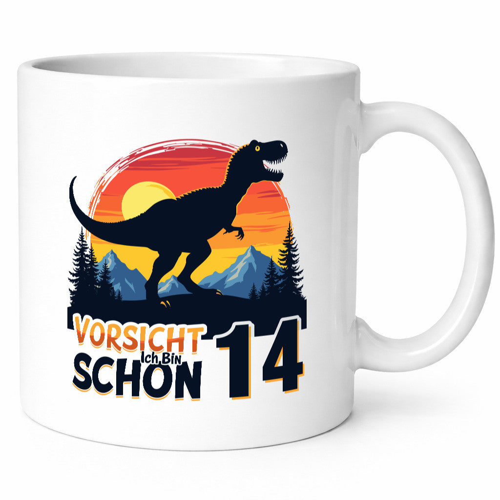 12. Geburtstag | 12 Jahre Dinosaurier v2 Geschenkidee Humor Tasse