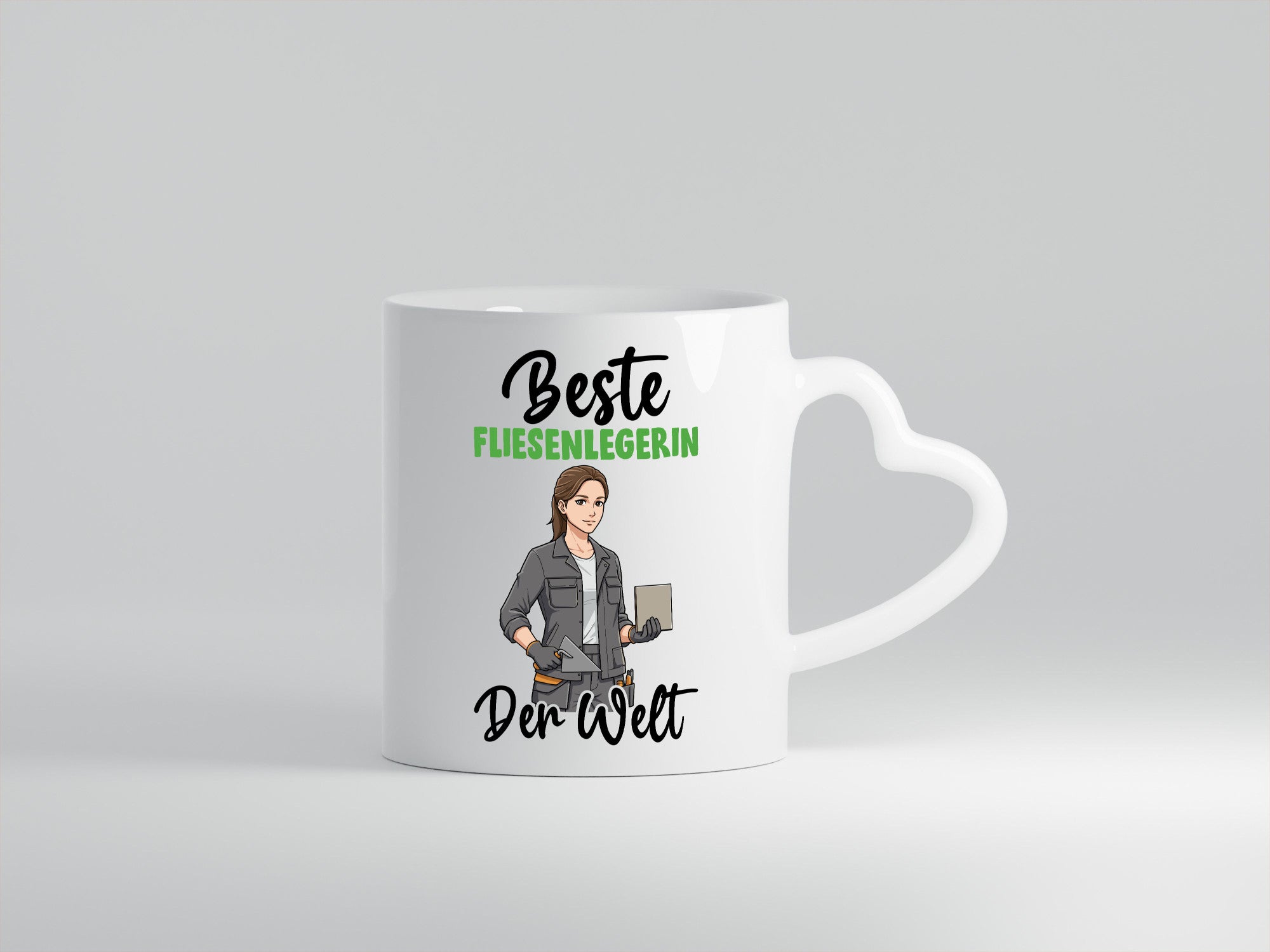 Beste Fliesenlegerin | Fliesenlegen Bau v2 lustig Humor Geschenkidee Geschenk
