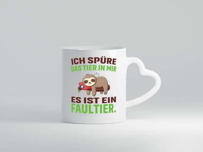 Es ist ein Faultier | Müde Schlafen lustig Tierliebhaber Humor Geschenk Tasse