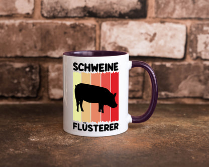 Schweine Flüsterer | Ferkel Bauer Landwirt v2 Geschenk Humor Geschenkidee