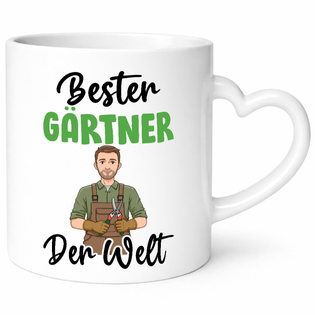 Bester Gärtner | Gartenbau v2 Geschenk Humor Geschenkidee lustiger Spruch Tasse
