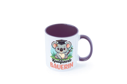 Koalifizierte Bäuerin | Bauernhof Landwirtschaft lustiger Spruch Geschenk Humor