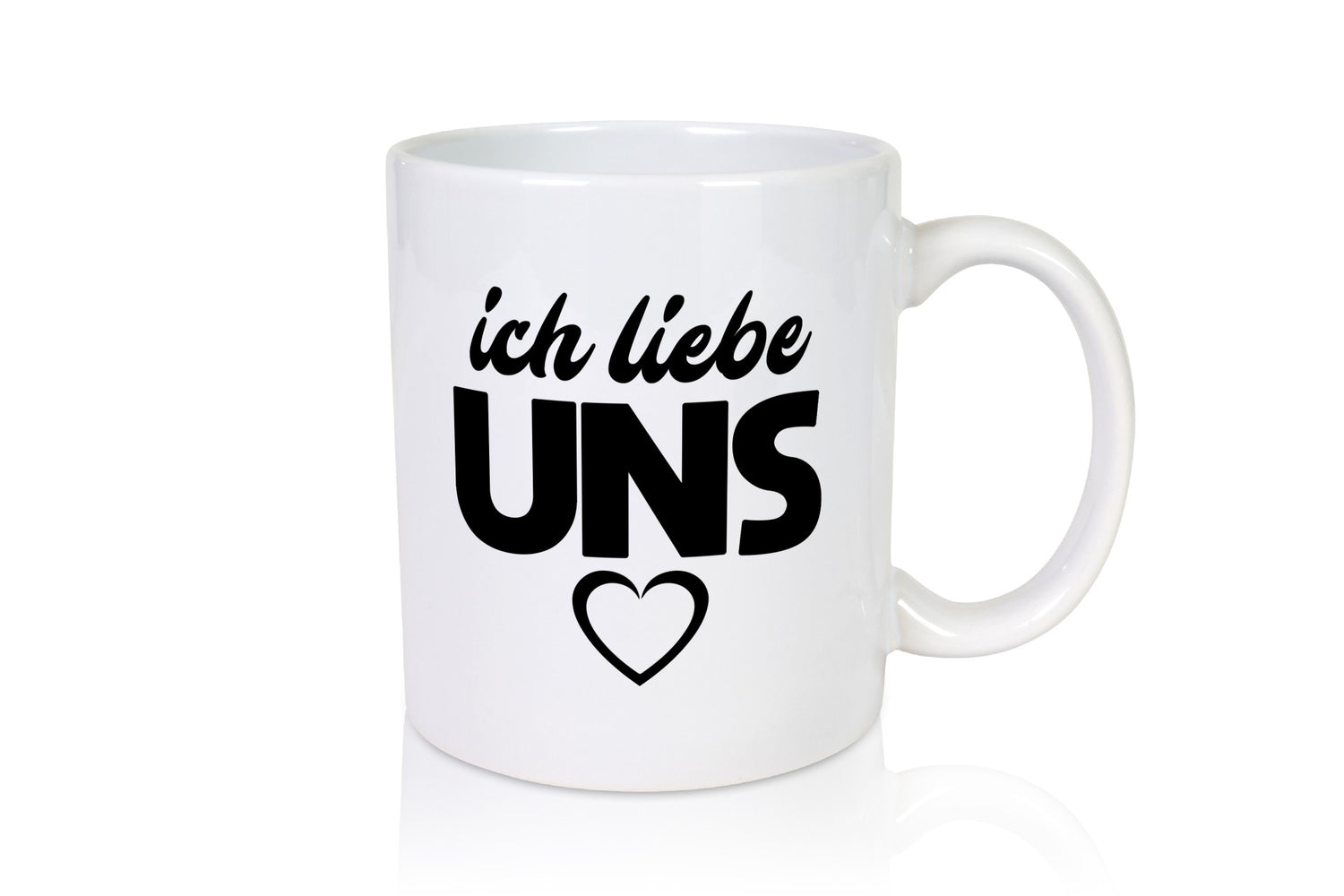 Ich liebe uns | Paar Beziehung Geschenkidee Humor Tasse