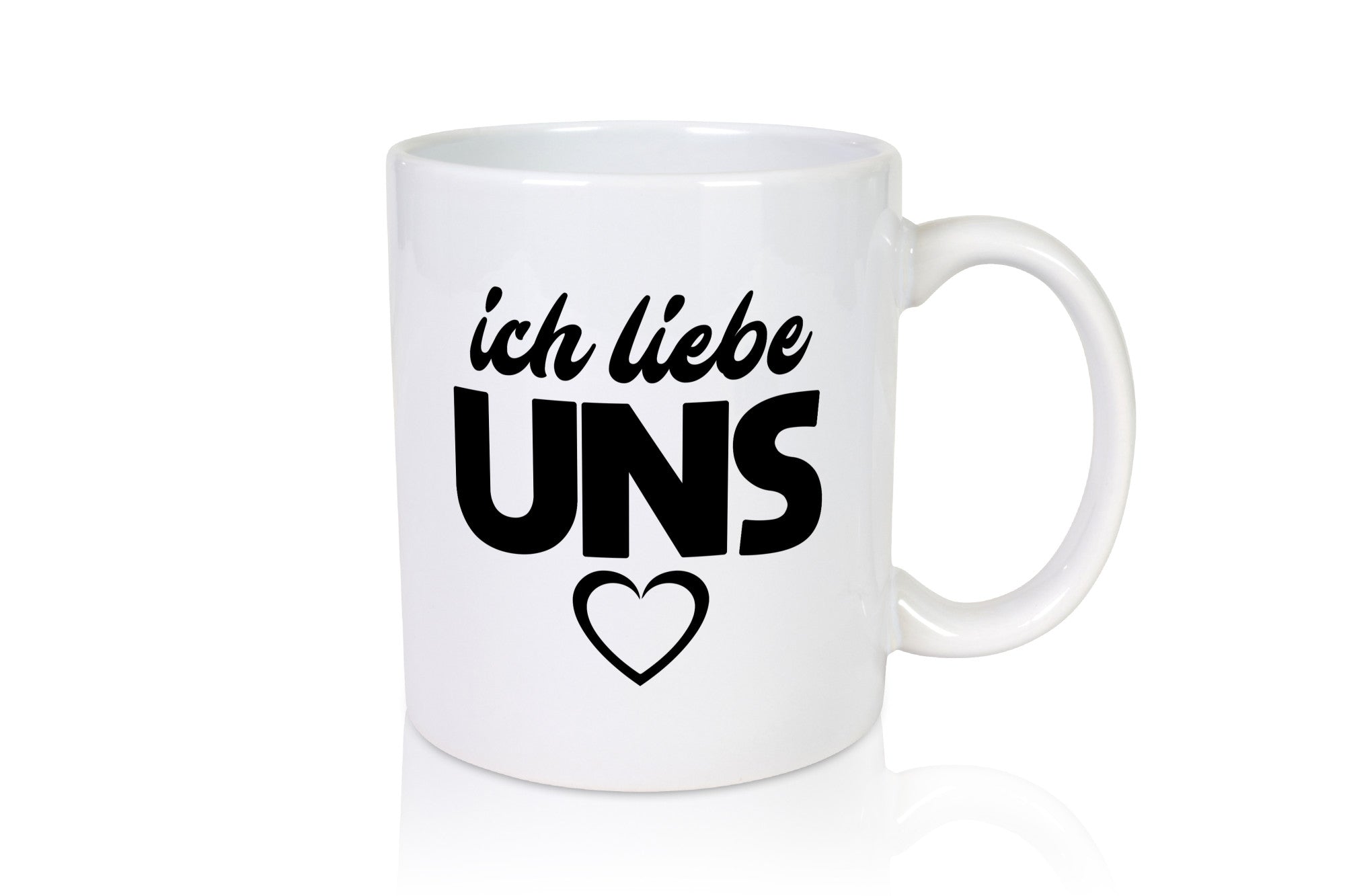 Ich liebe uns | Paar Beziehung Geschenkidee Humor Tasse