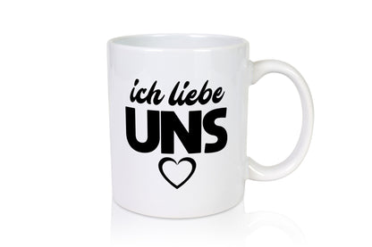 Ich liebe uns | Paar Beziehung Geschenkidee Humor Tasse