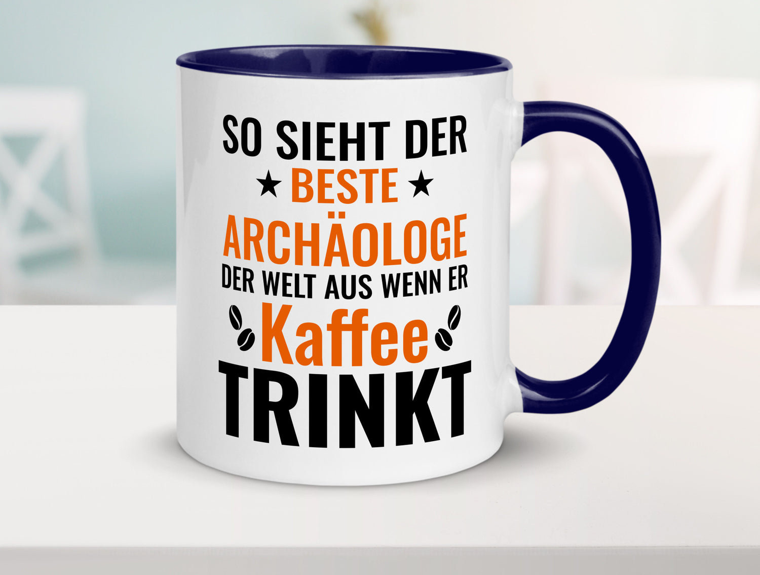 Kaffee trinkt: Archäologe | Archäologie Forscher lustig Humor Geschenkidee