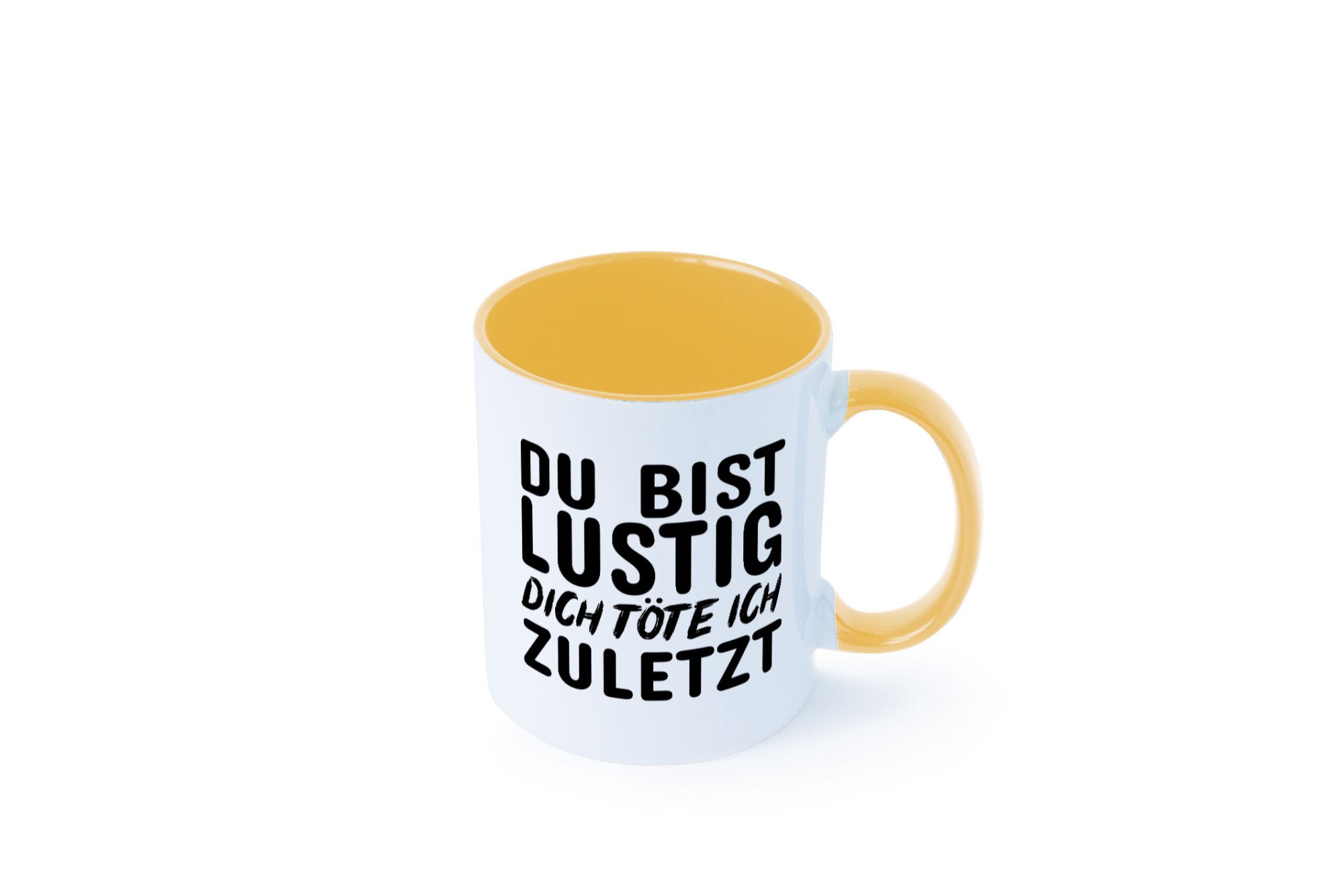 Du bist lustig Humor Geschenkidee Tasse
