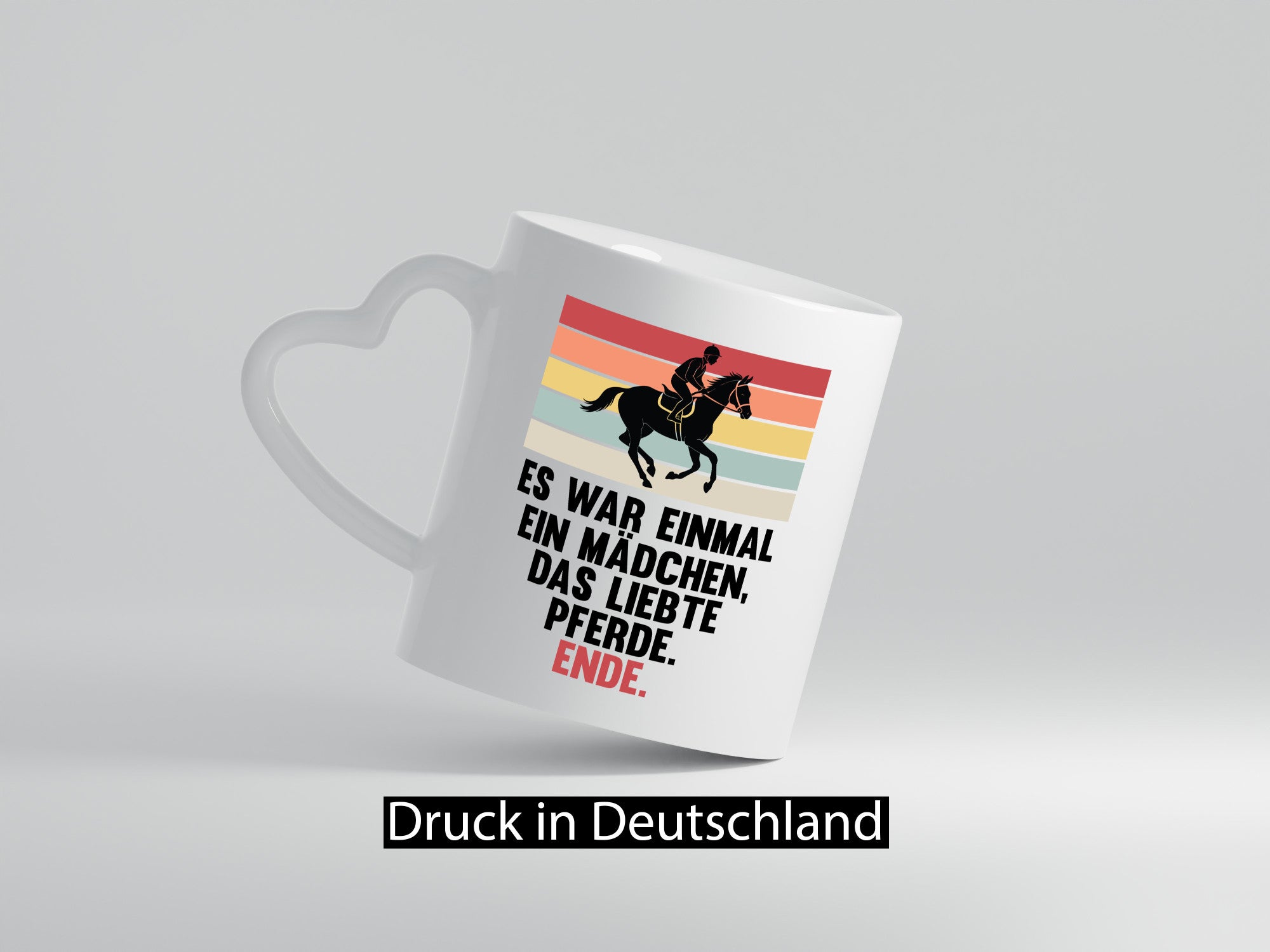 Es war einmal ein Mädchen das Liebte Pferde | lustig Humor Geschenkidee