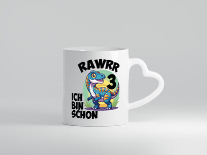 Rawwww ich bin schon 3 | 3. Geburtstag Jähriger Geschenkidee Humor Tasse