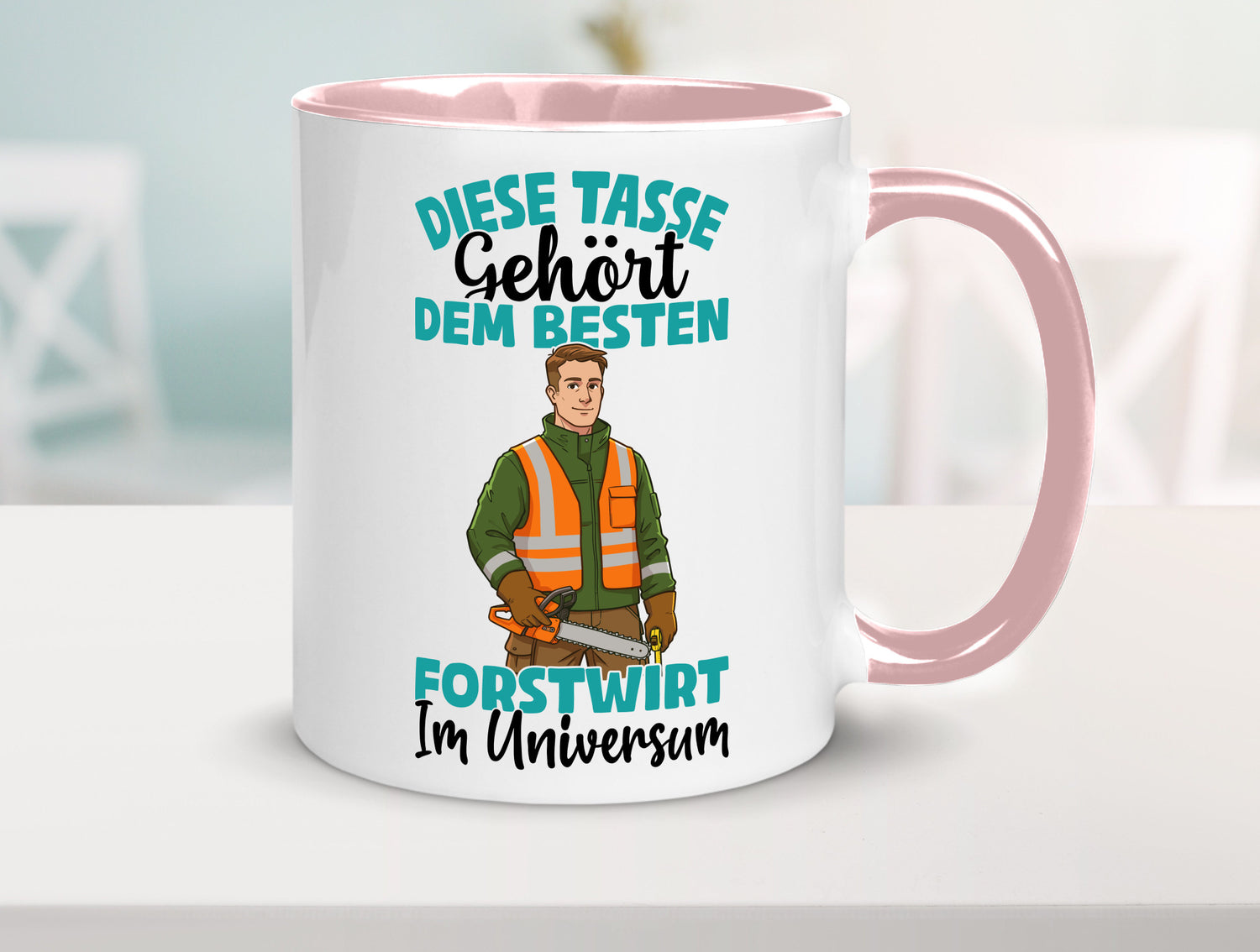Im Universum: Forstwirt | Waldarbeiter lustig Arbeit Kollegen Büro Geschenk