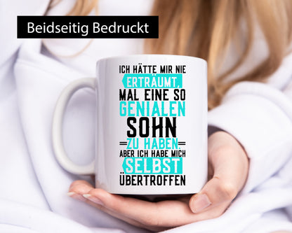 Wundervoller Sohn | Liebe Papa Vatertag Humor Geschenk Familie Geschenkidee