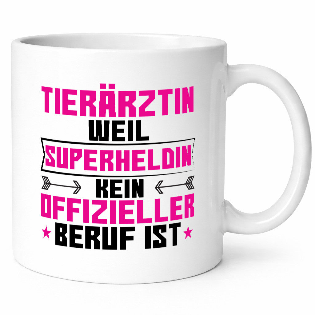 Superheldin Tierärztin | Mediziner Tiermedizin lustig Tierliebhaber Humor