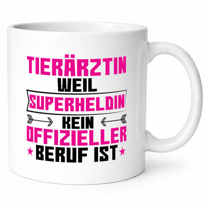 Superheldin Tierärztin | Mediziner Tiermedizin lustig Tierliebhaber Humor