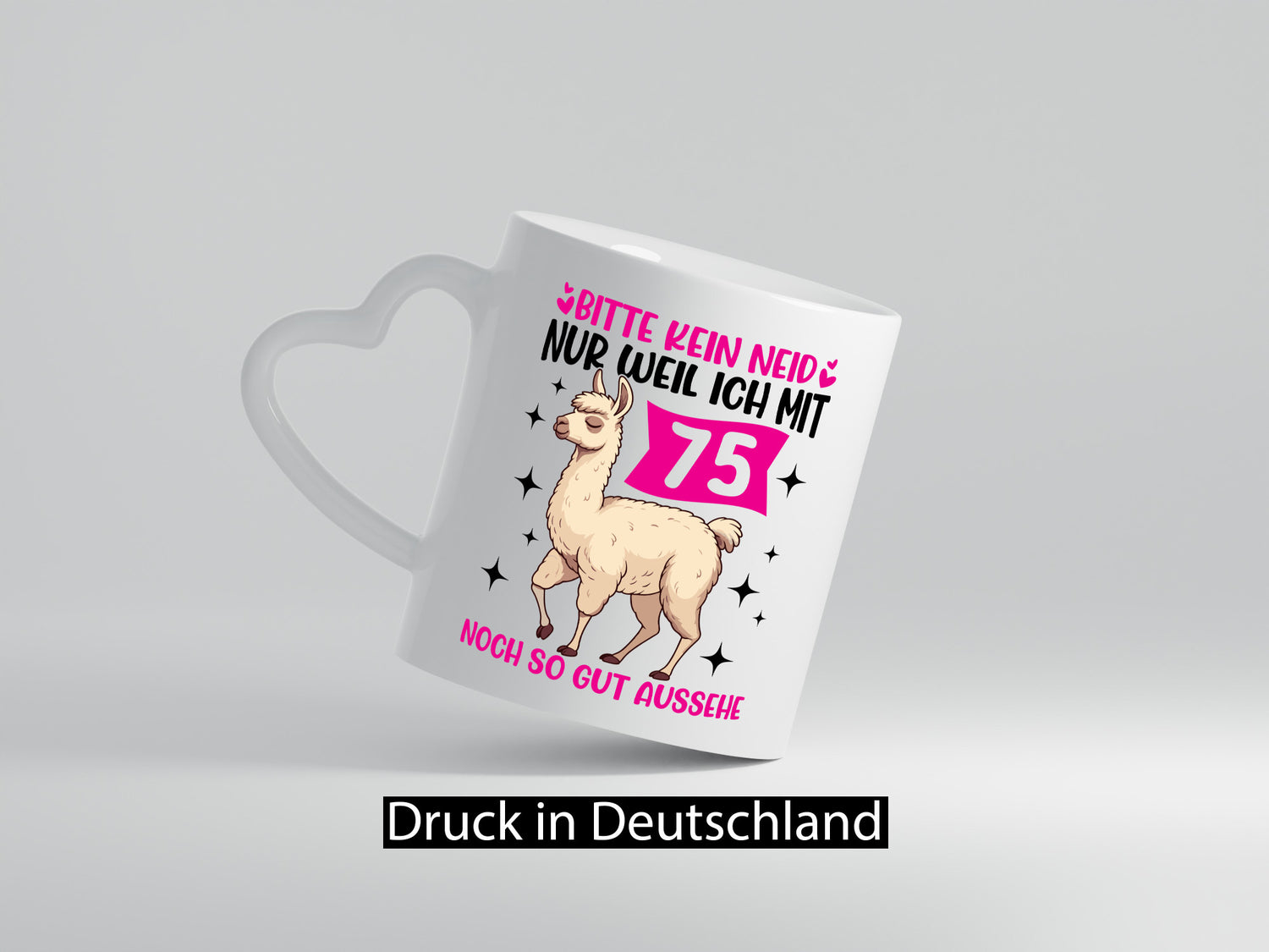 75. Geburtstag | 75 Jahre Lama gut aussehen Geschenk Geschenkidee lustiger
