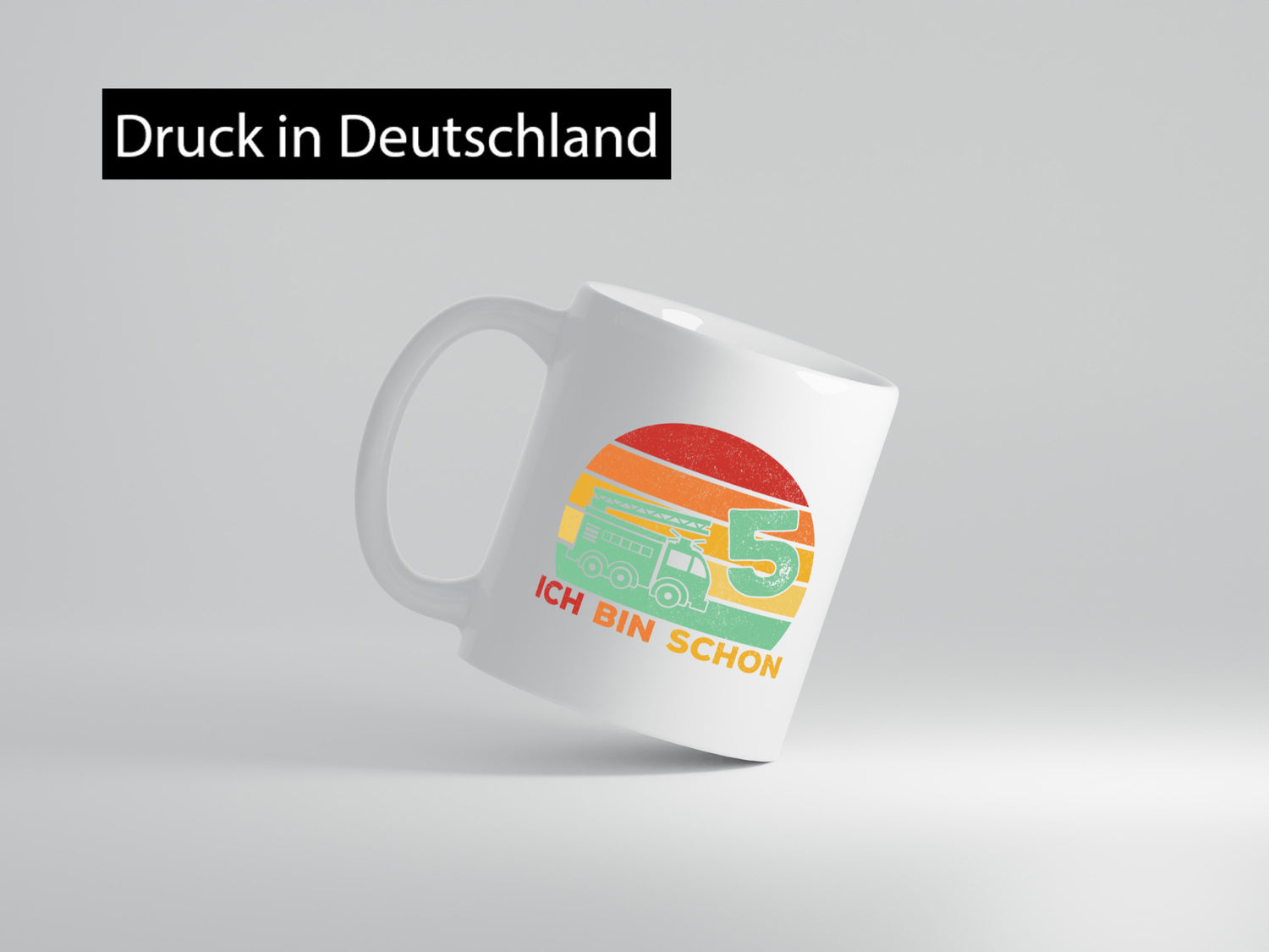 5. geburtstag | Feuerwehrauto 5 Jahre Feuerwehr Geschenk Geschenkidee lustiger