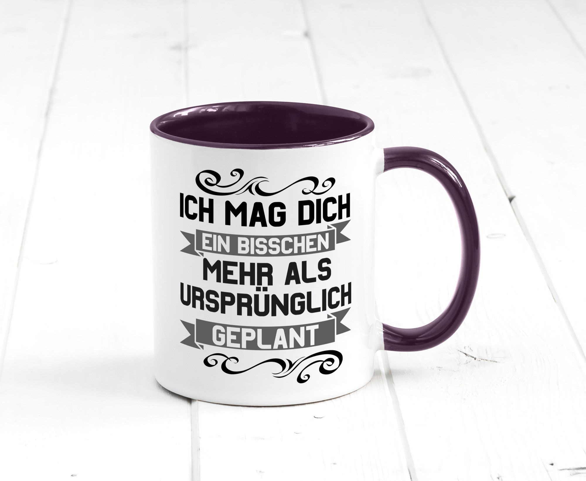 Ich mag dich mehr als geplant | Best Freinds Freundschaft Geschenkidee Humor