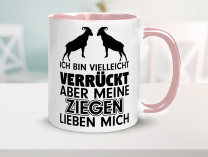Meine Ziegen | Hirte Tasse Bauernhof Hirtin Bauer Humor Geschenkidee