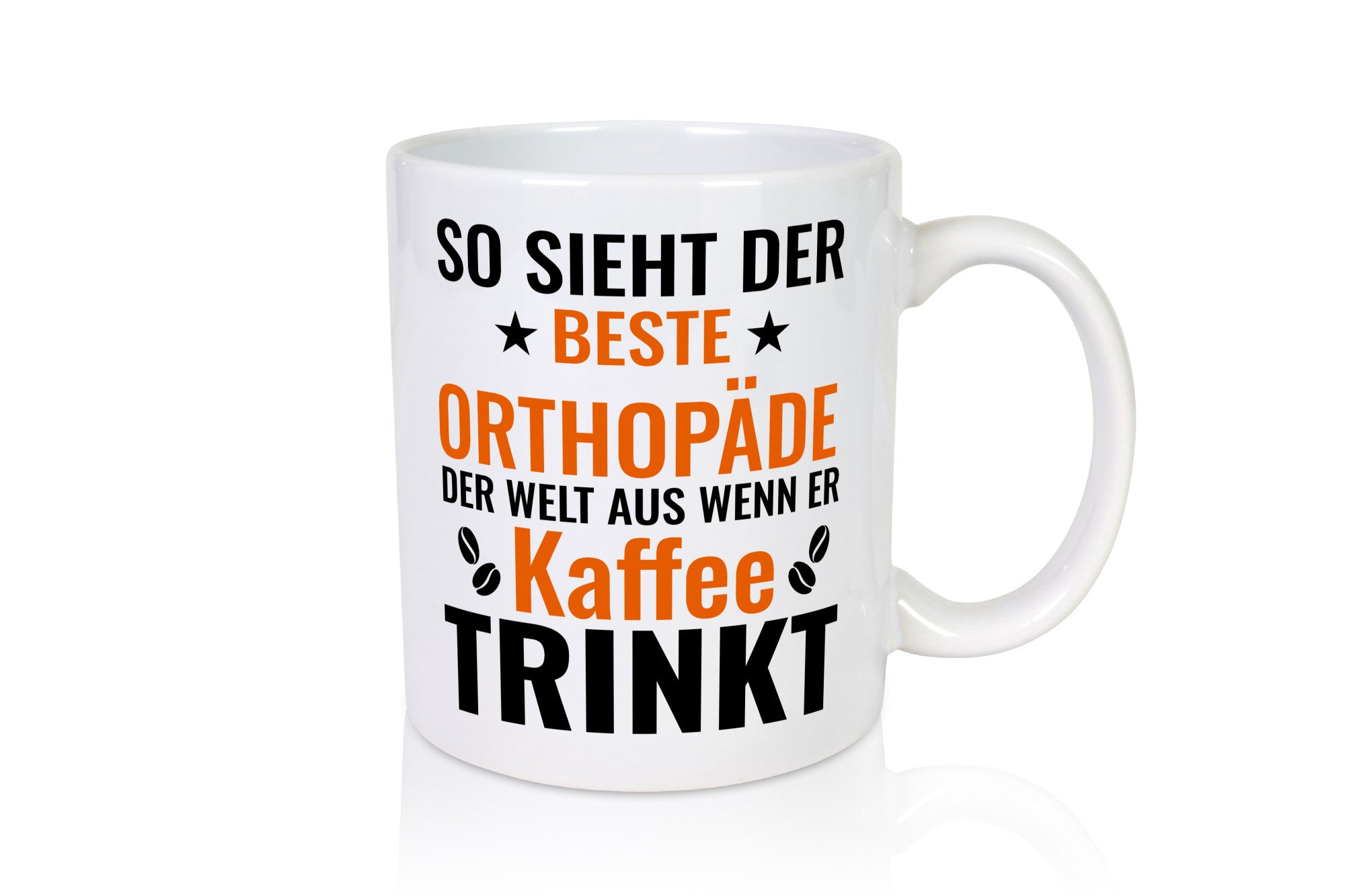 Kaffee trinkt: Orthopäde | Orthopädie Geschenk Humor Geschenkidee lustiger