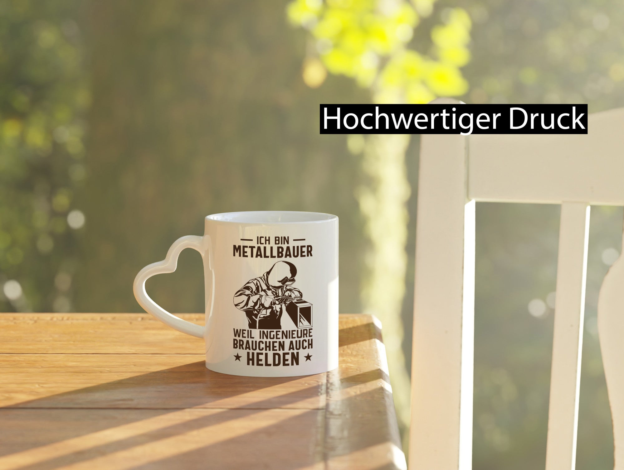 Metallbauer, Helden | Schweisser lustiger Spruch Geschenk Humor Geschenkidee