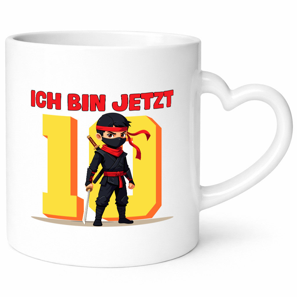 10. Geburtstag | 10 Jahre Ninja Kinder Geschenk Geschenkidee lustiger Spruch