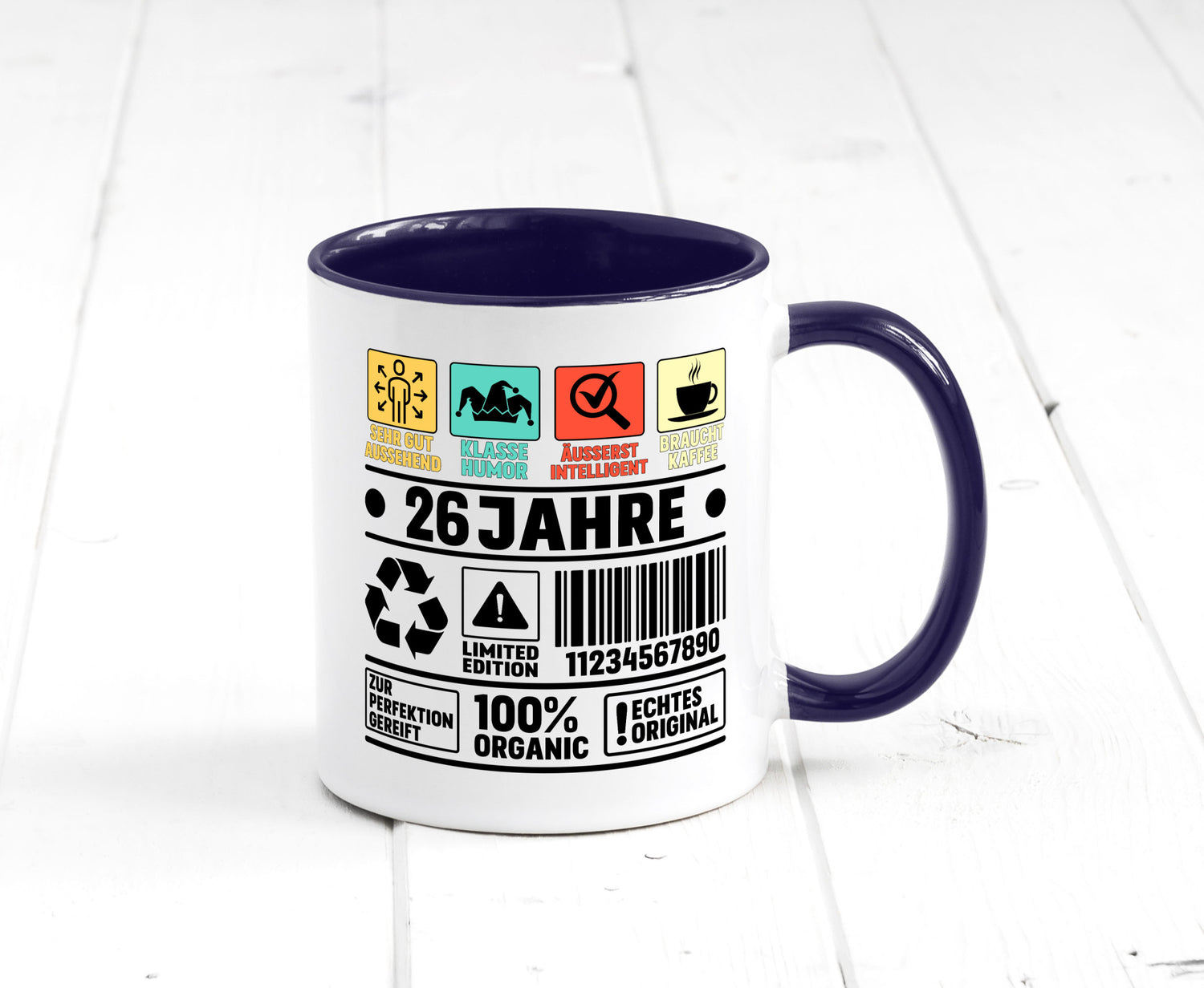 26. Geburtstag | 26 Jahre Humor Limited Edition Geschenk Geschenkidee lustiger
