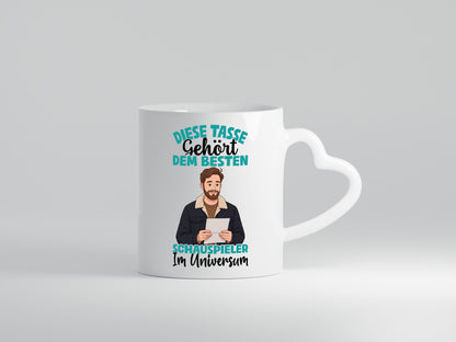 Im Universum: Schauspieler | Theater lustiger Spruch Geschenk Humor