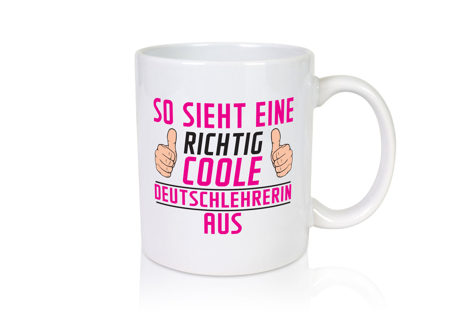 Richtig Coole Deutschlehrerin | Lehrer lustiger Spruch Geschenk Humor