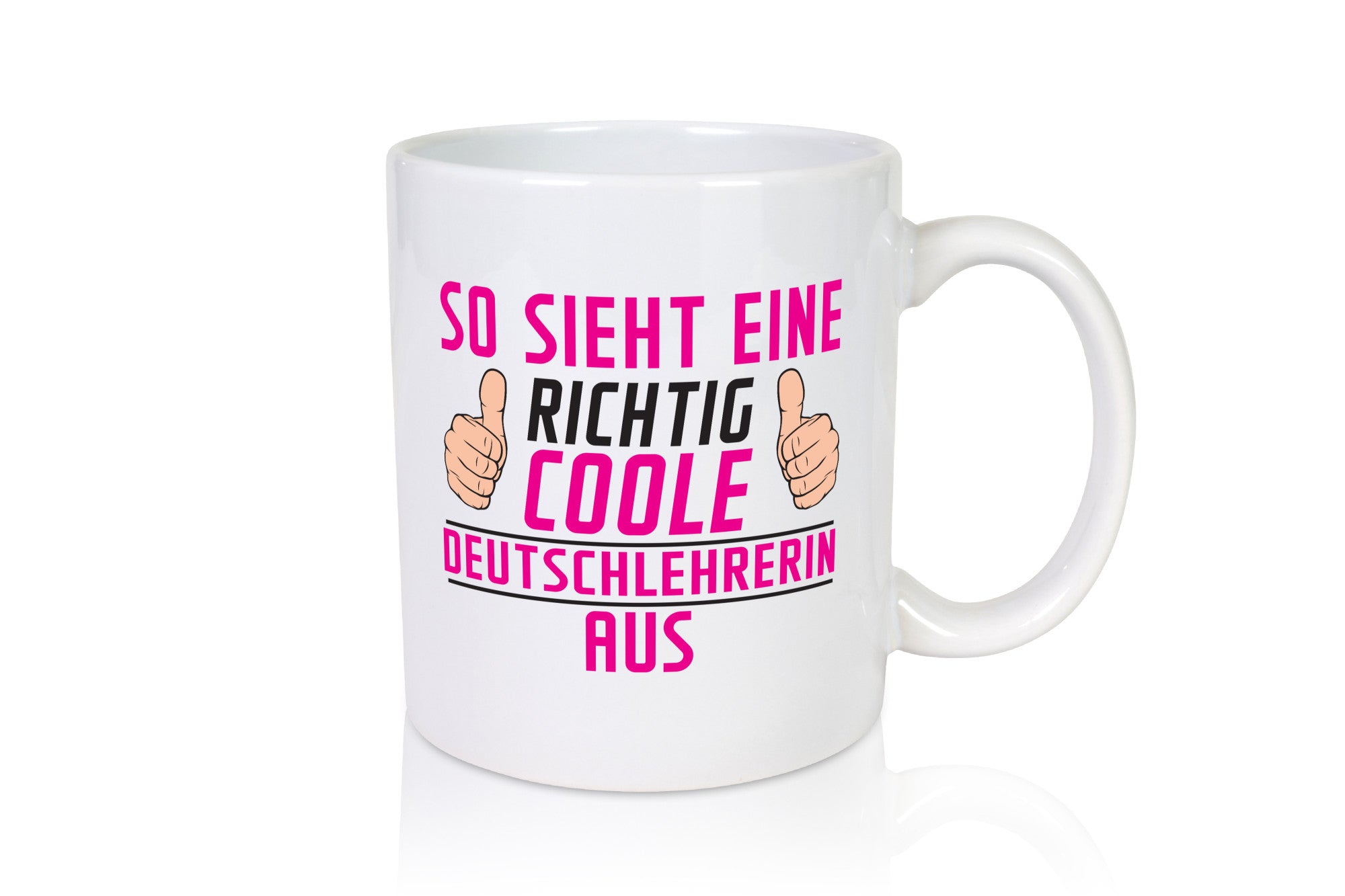 Richtig Coole Deutschlehrerin | Lehrer lustiger Spruch Geschenk Humor