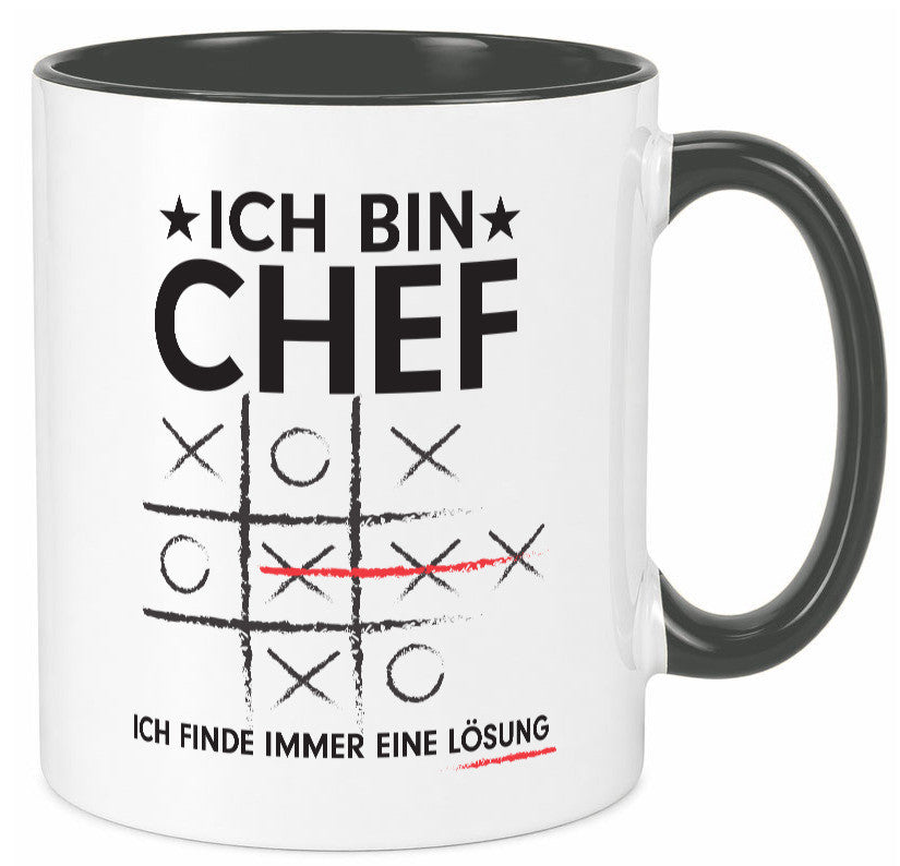 Lösung finden: Chef | Führungskraft Vorgesetzter v2 lustiger Spruch Geschenk