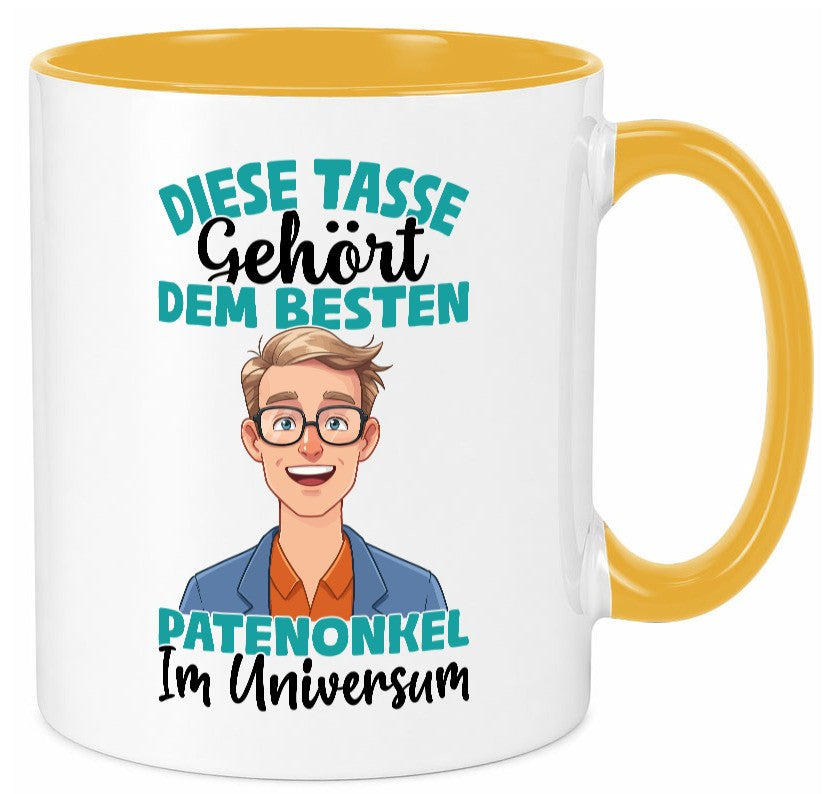 Im Universum: Patenonkel | Bester Onkel Geschenkidee Humor Tasse