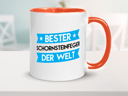 Bester Schornsteinfeger | Kaminkehrer Handwerk Humor Geschenkidee Tasse