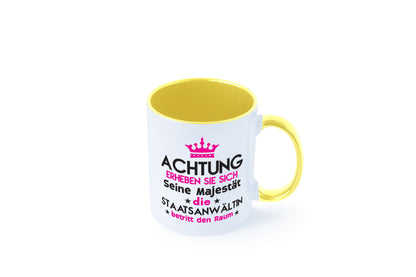 Seine Majestät Staatsanwältin | Anwältin lustiger Spruch Geschenk Humor