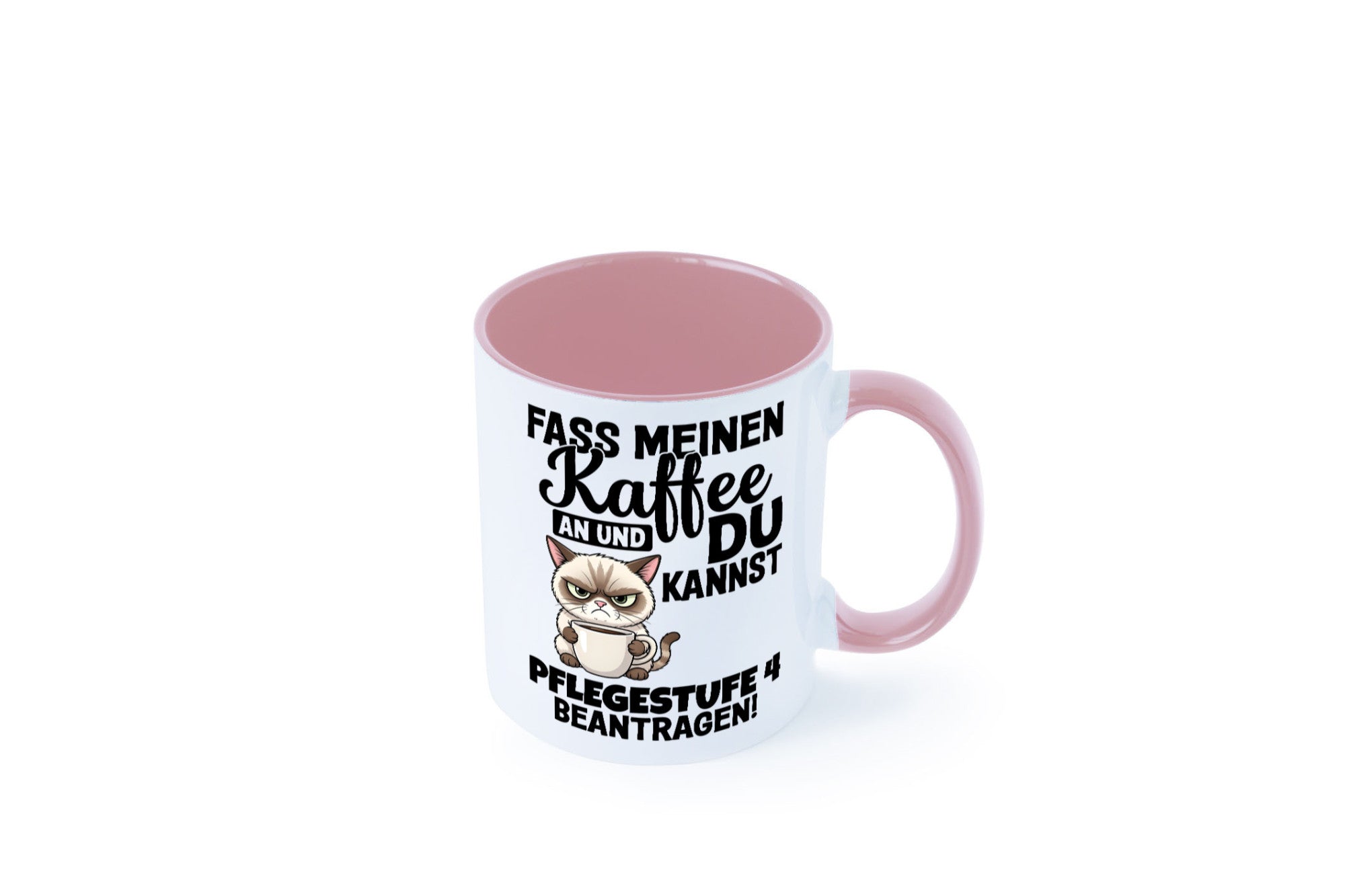 Fass meinen Kaffee an | Pflegestufe 4 Krankenschwester v3 Geschenkidee Humor
