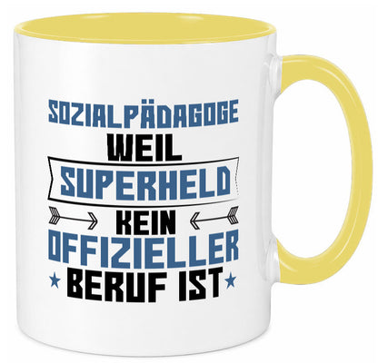Superheld Sozialpädagoge | Pädagoge lustig Humor Geschenkidee Geschenk Tasse
