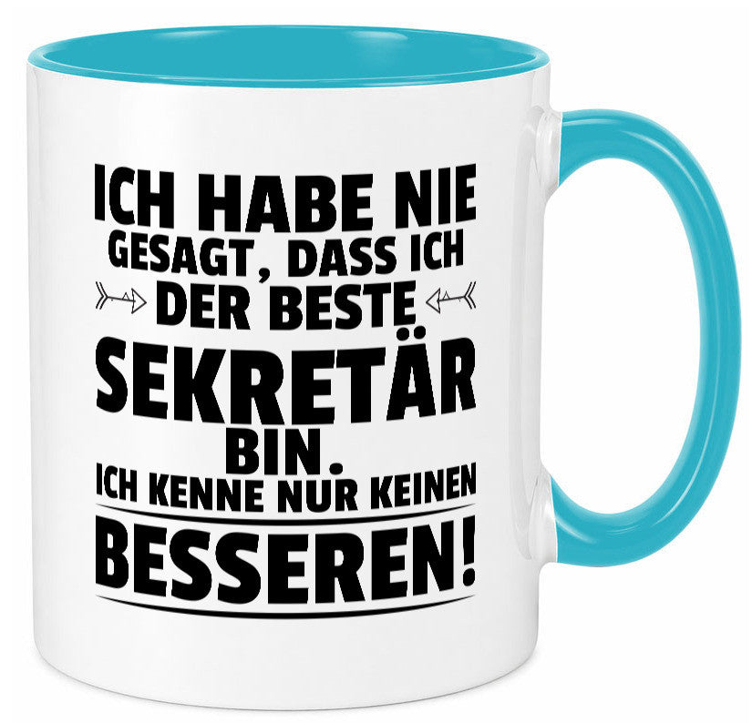 Keinen Besserer Sekretär | Büro lustiger Spruch Geschenk Arbeit Kollegen Tasse