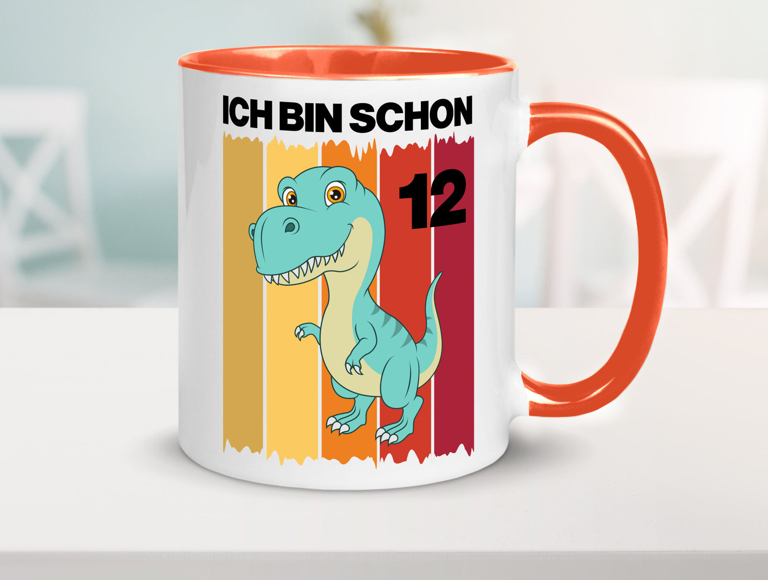12. Geburtstag | 12 Jahre Dinosaurier lustiger Spruch Geschenk Geschenkidee