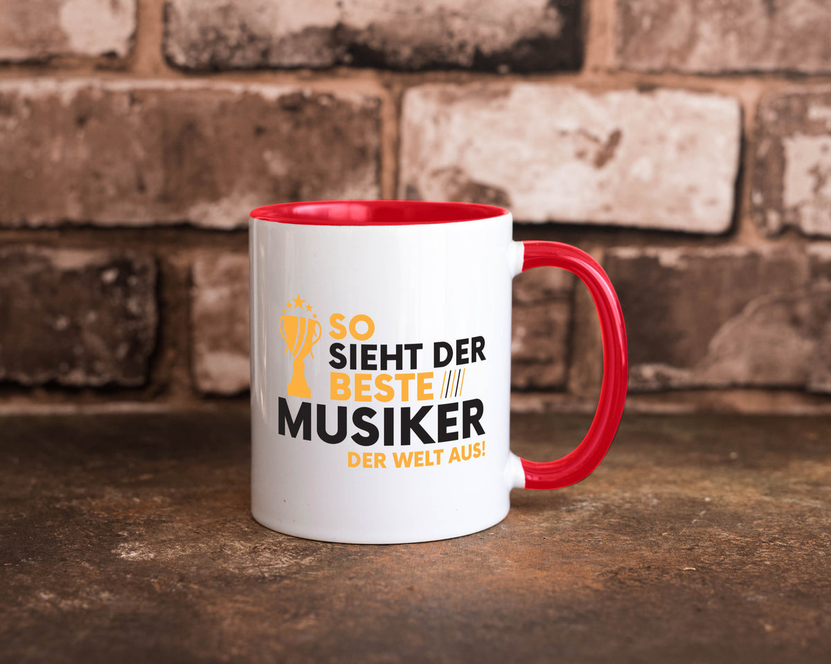 Der Weltbeste Musiker | Musik Musikant lustig Humor Geschenkidee Geschenk Tasse