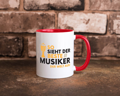 Der Weltbeste Musiker | Musik Musikant lustig Humor Geschenkidee Geschenk Tasse