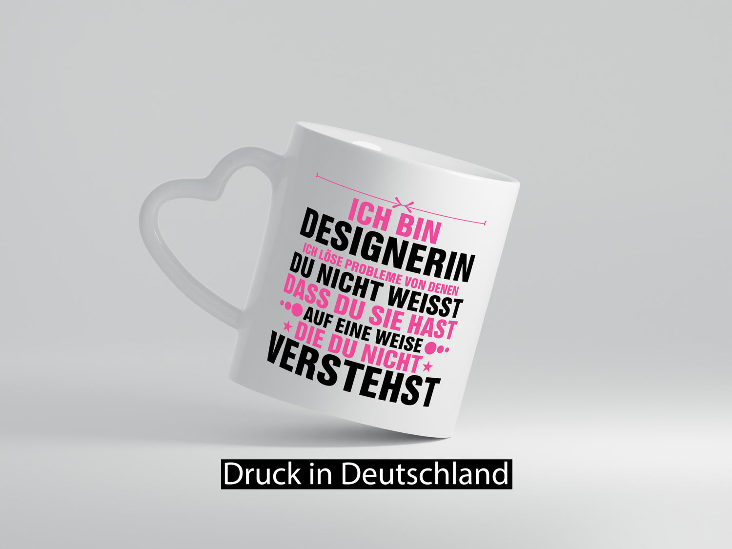 Löse Probleme: Designerin | Mode v2 Geschenk Humor Geschenkidee lustiger Spruch