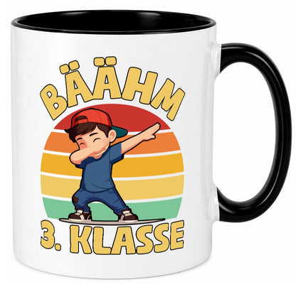 Bäähm 3. klasse | Schulanfang Drittklässler Humor Geschenkidee Tasse